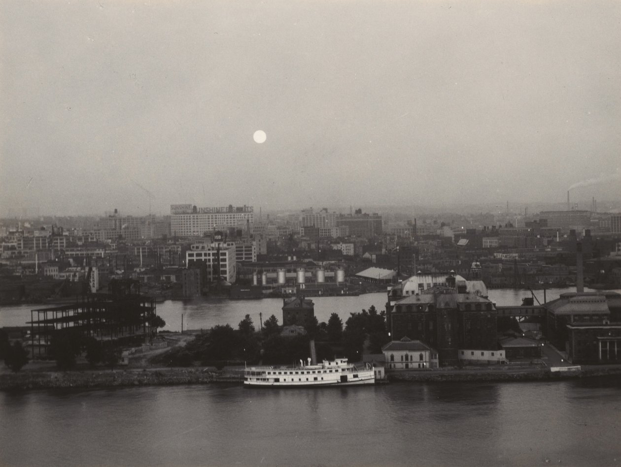 New York set fra 405 E 54th Street af Alfred Stieglitz