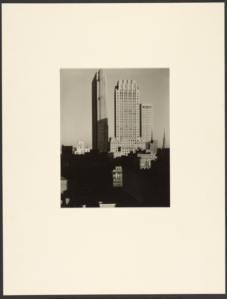 New York fra Shelton af Alfred Stieglitz