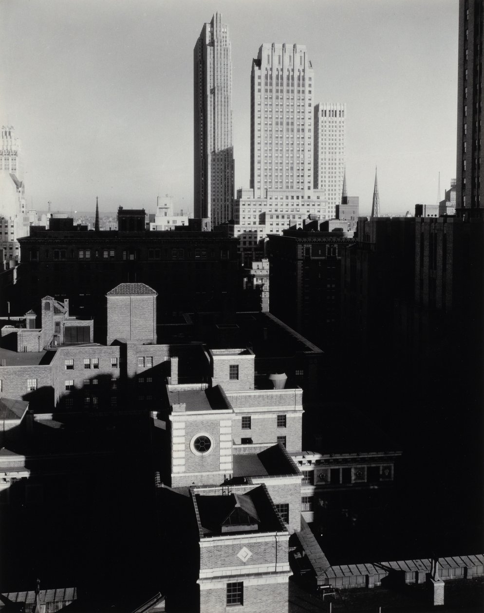 New York set fra Shelton af Alfred Stieglitz