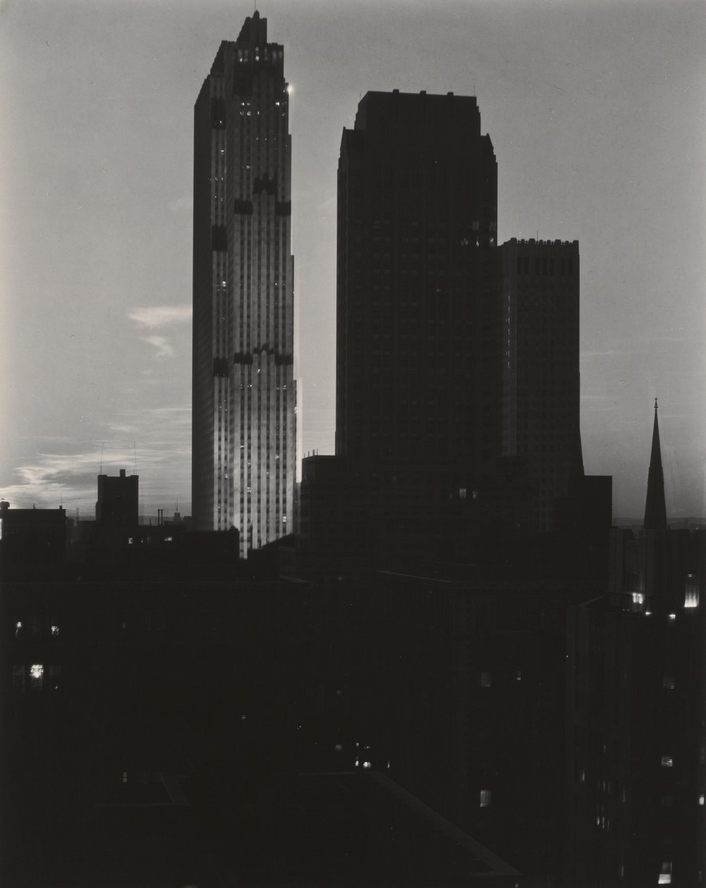 New York set fra Shelton af Alfred Stieglitz
