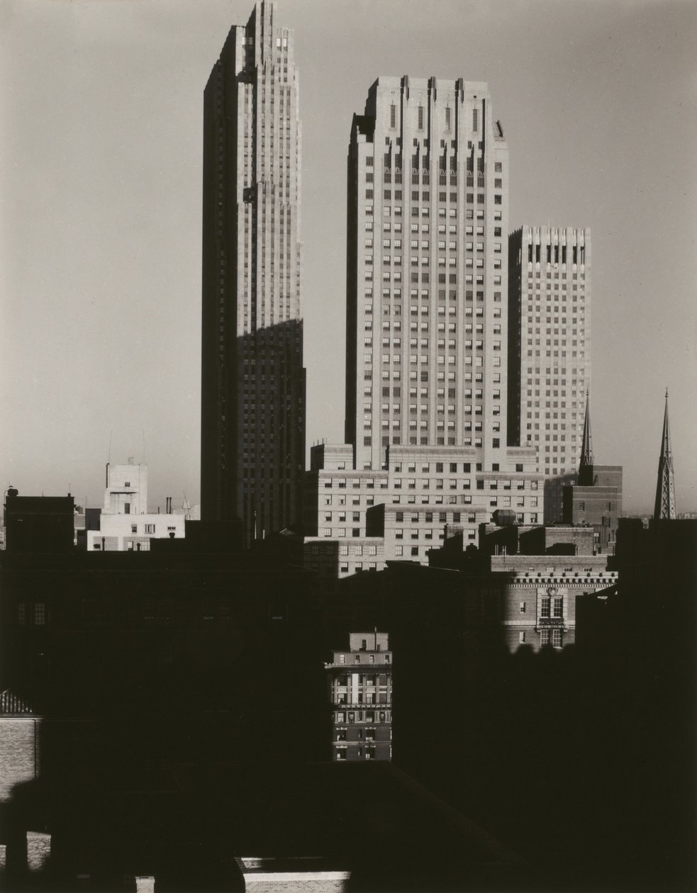 New York set fra Shelton af Alfred Stieglitz