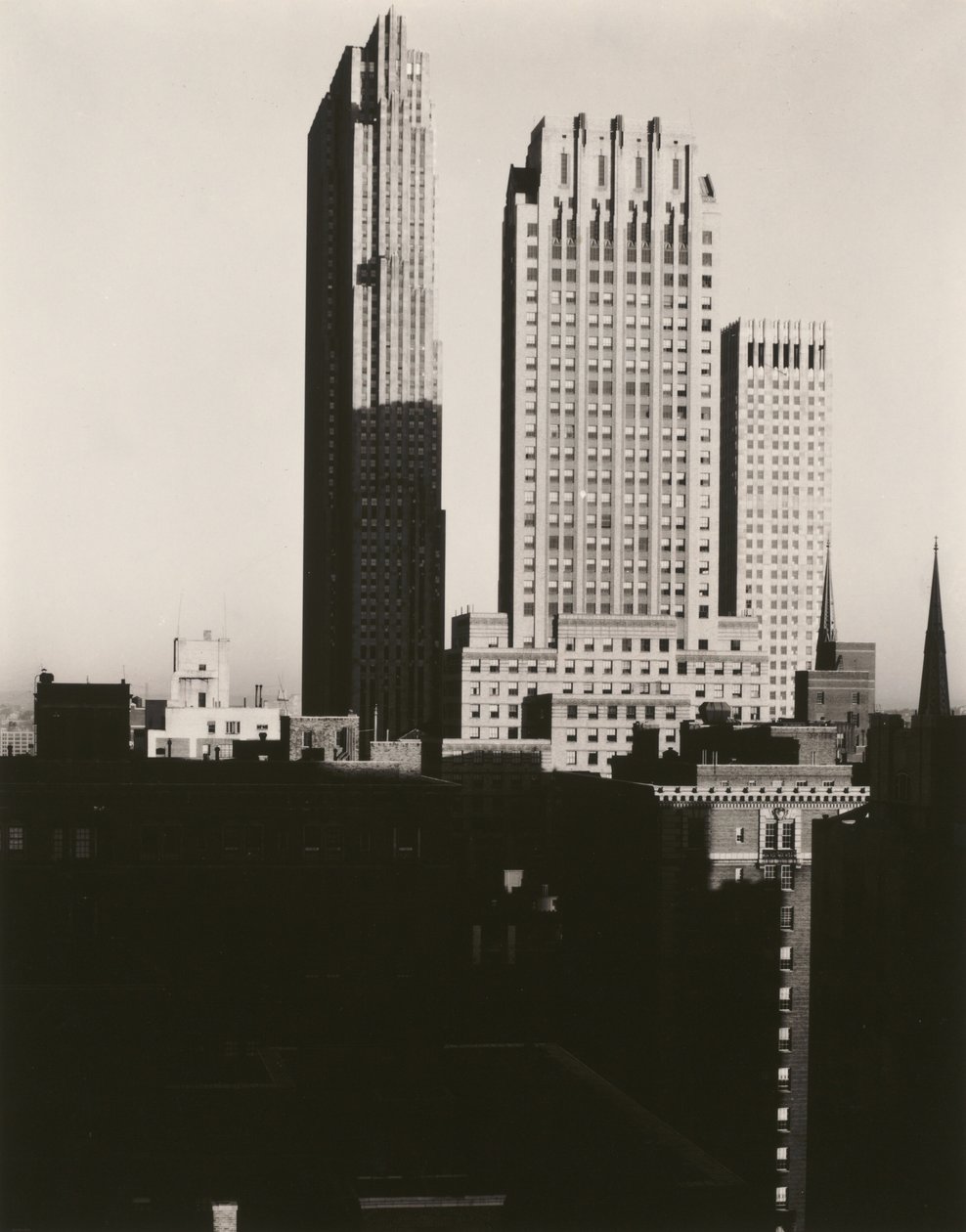 New York set fra Shelton af Alfred Stieglitz