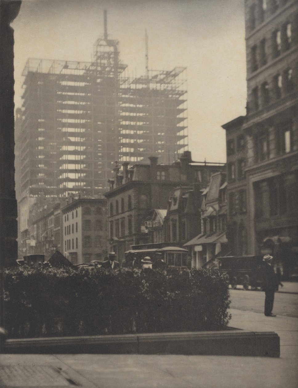 Det gamle og det nye New York af Alfred Stieglitz