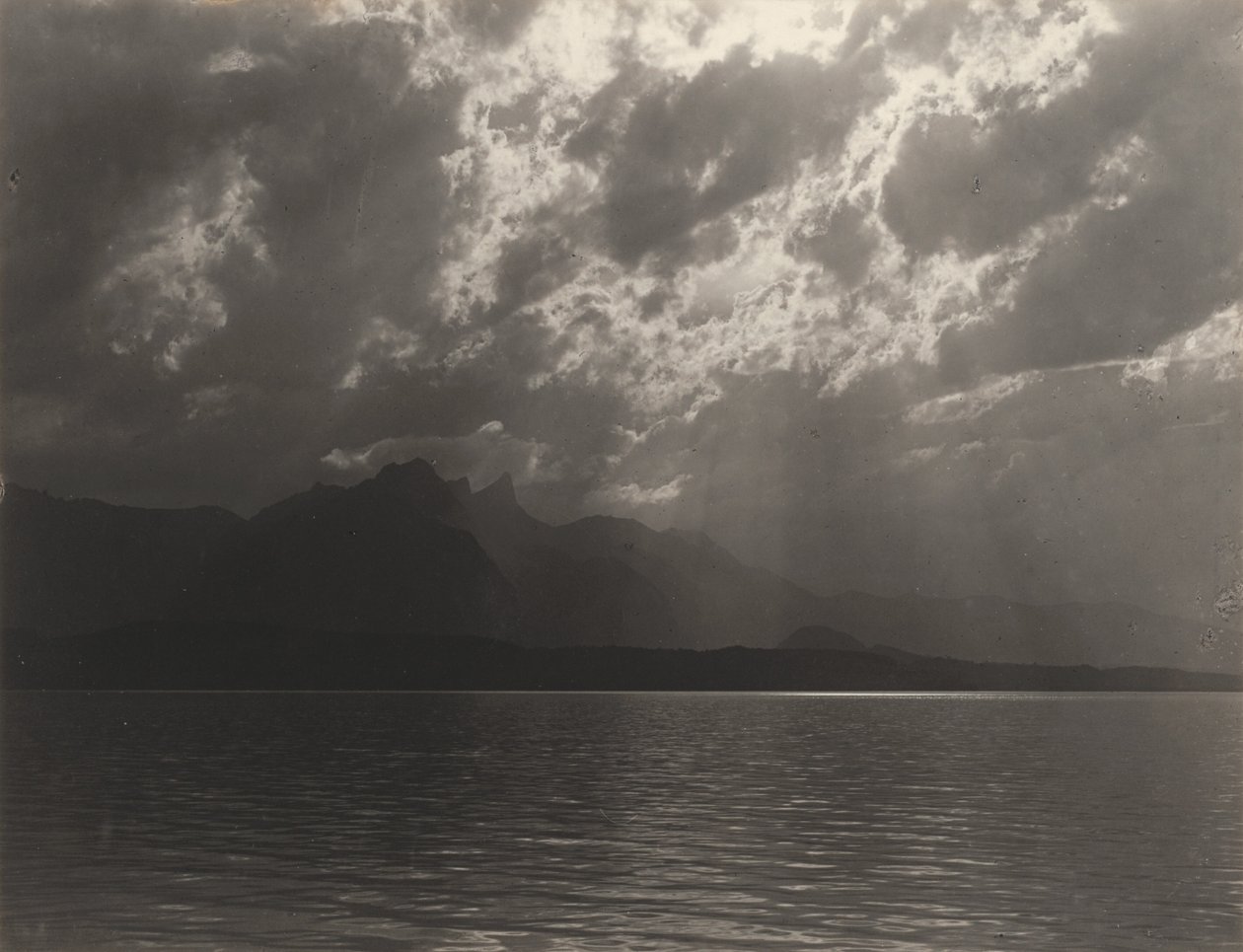 Ved Thunsøen, Schweiz af Alfred Stieglitz