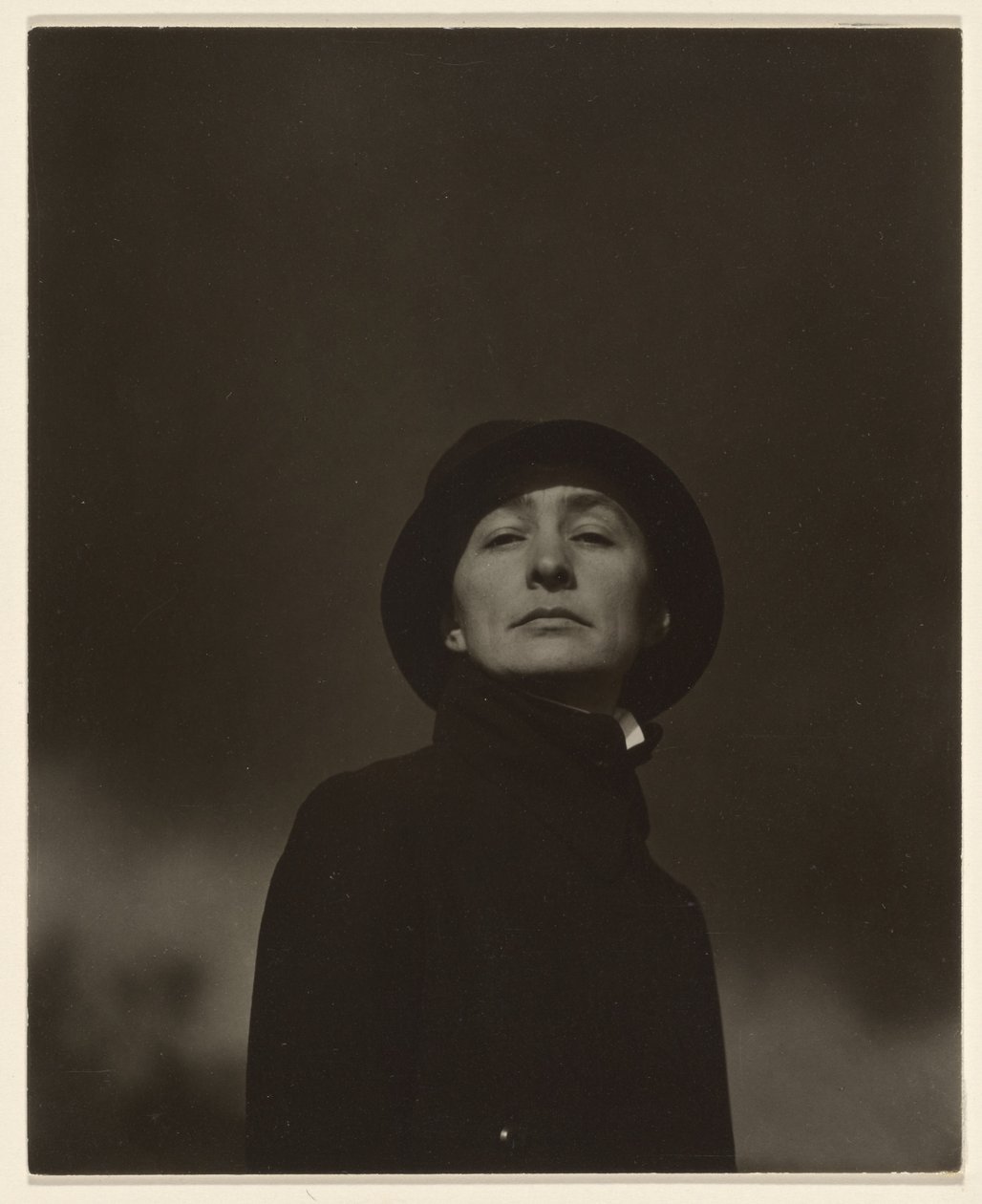 Portræt af Georgia, nr. 1 af Alfred Stieglitz