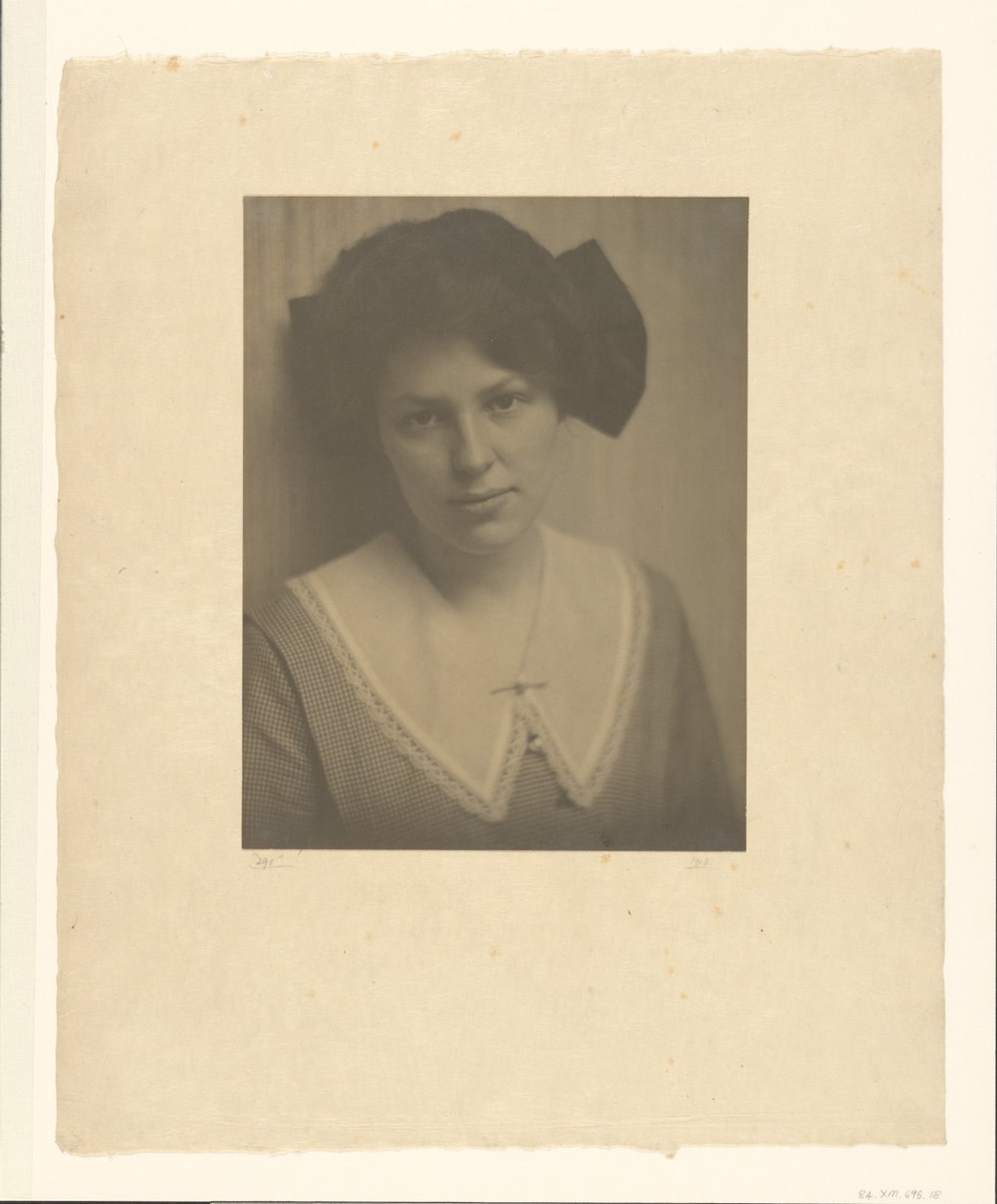 [Portræt af Marie Rapp] af Alfred Stieglitz