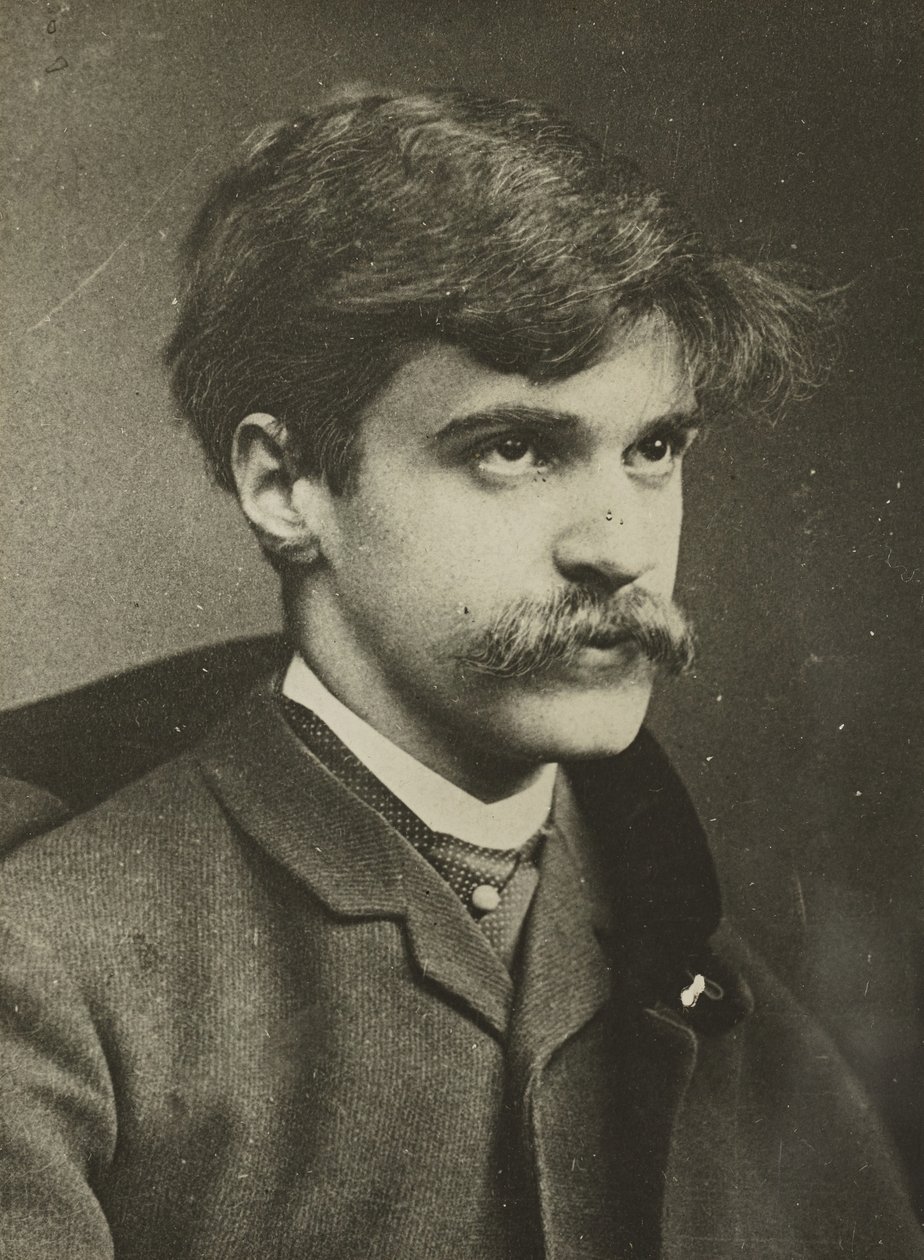 Selvportræt, 1894. af Alfred Stieglitz