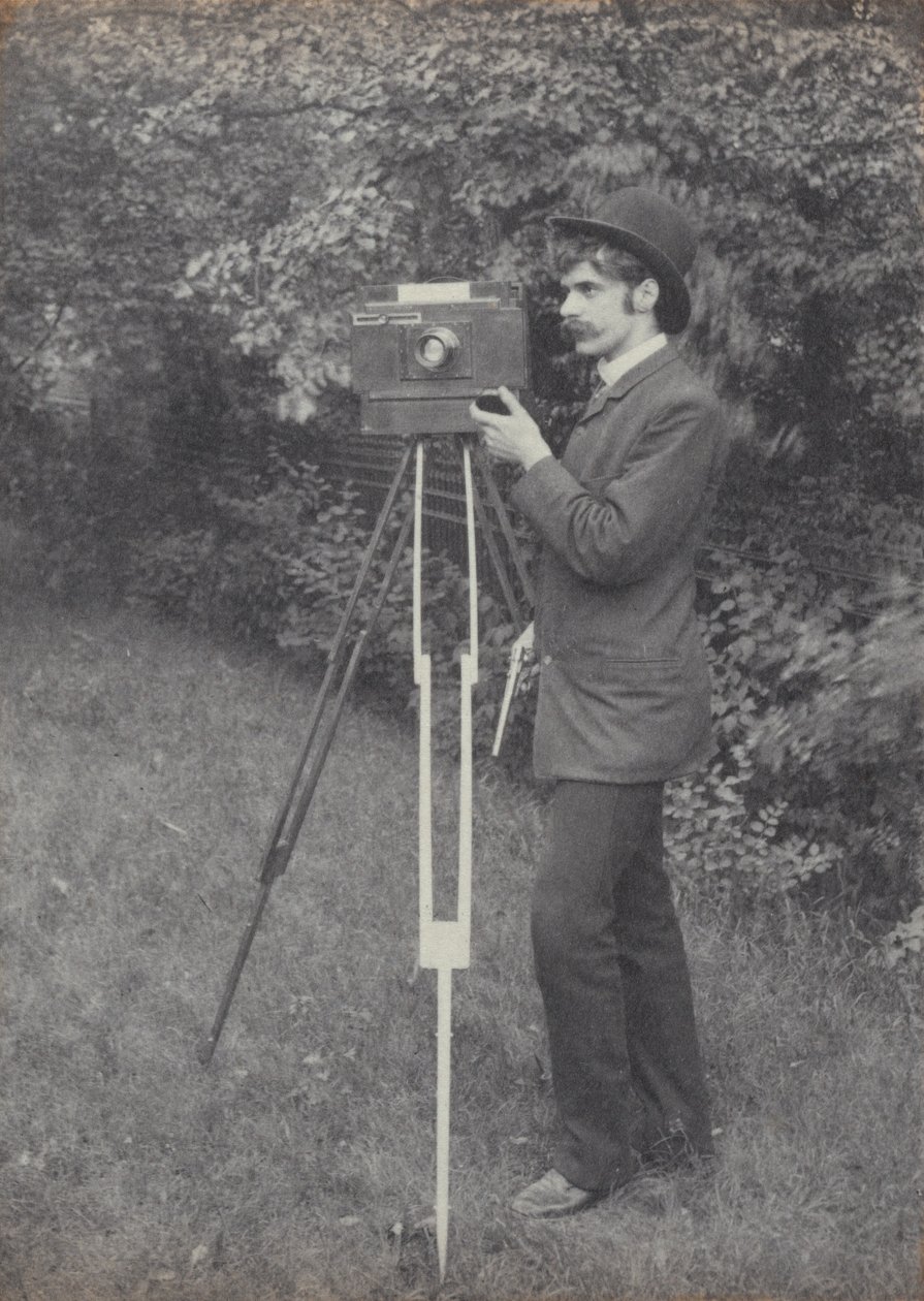 Selvportræt, Freienwalde m.m. af Alfred Stieglitz