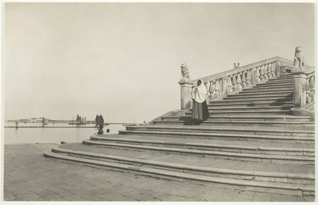 Stones of Venice, Chioggia, 1887, trykt 192039. af Alfred Stieglitz