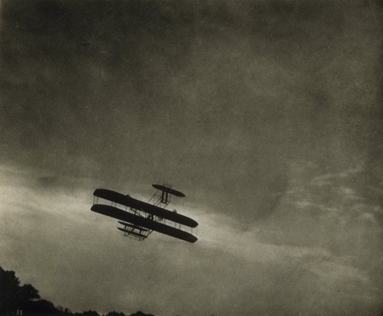 The Aeroplane, udgivet oktober 1911 (fotogravure) af Alfred Stieglitz