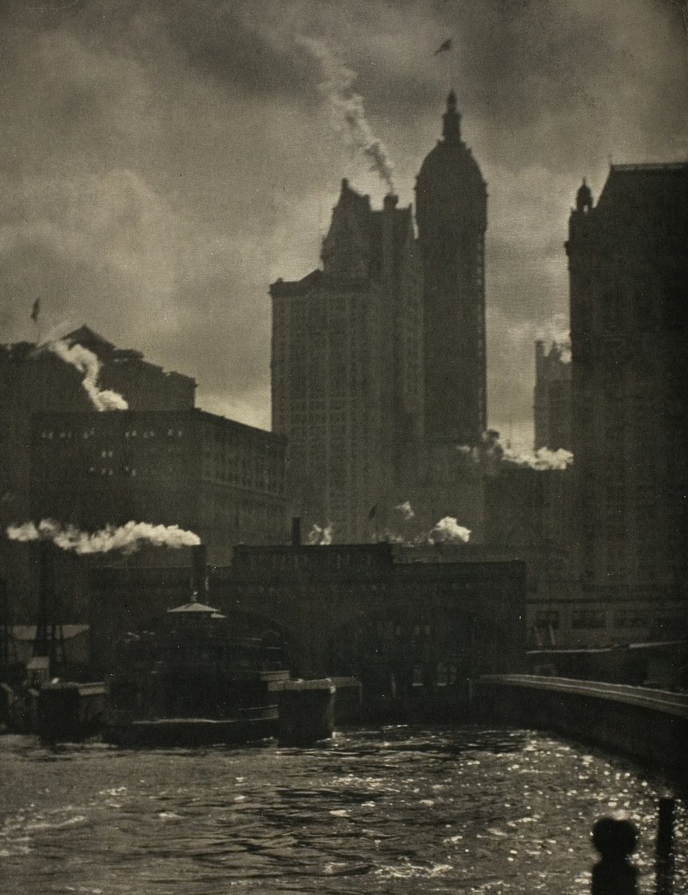 Ambitionernes by, 1910. af Alfred Stieglitz