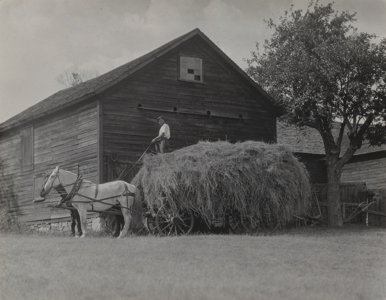 Høvognen og laden af Alfred Stieglitz