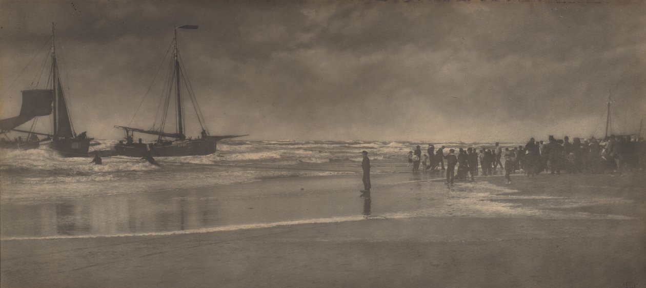 Bådenes landgang af Alfred Stieglitz