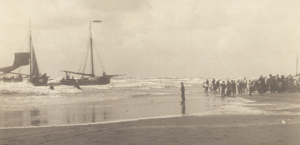 Bådenes landgang af Alfred Stieglitz