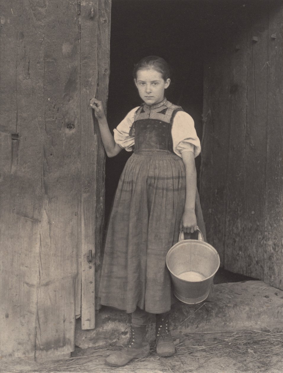 Den lille malkepige af Alfred Stieglitz