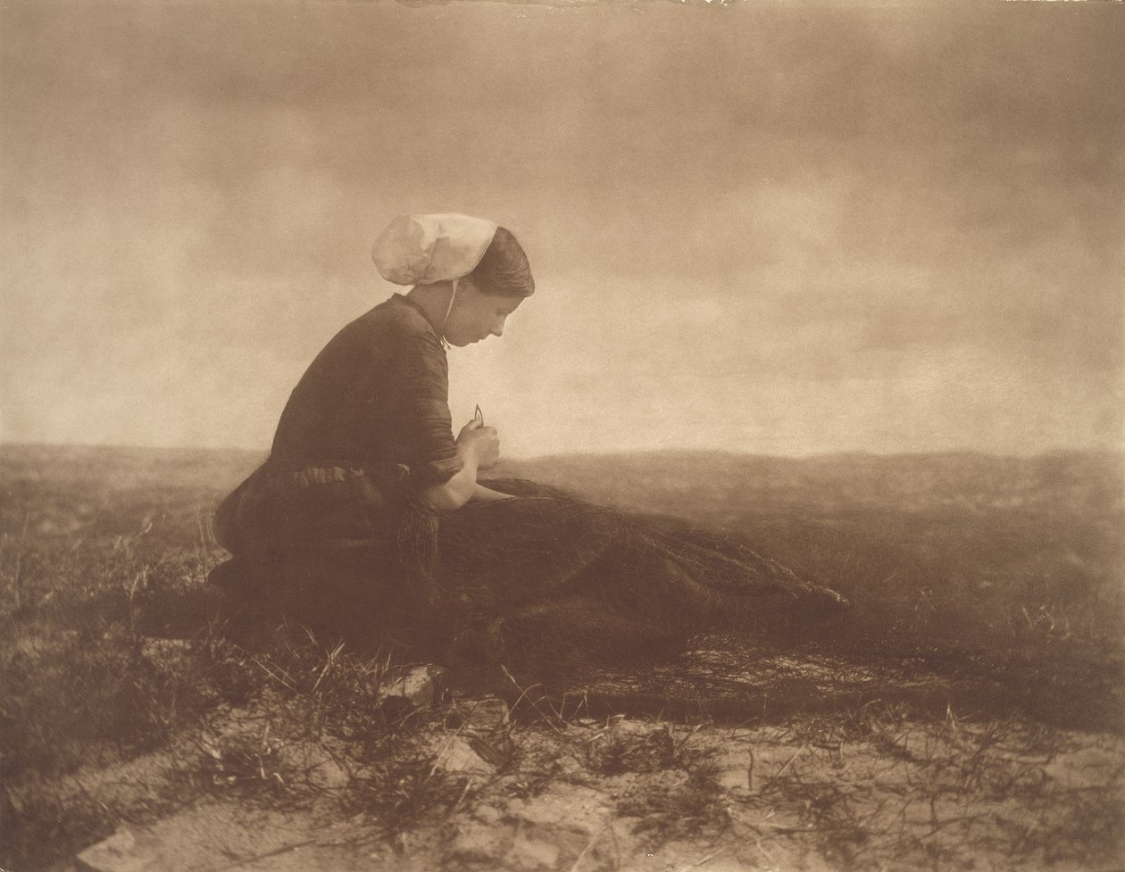 The Net Mender af Alfred Stieglitz