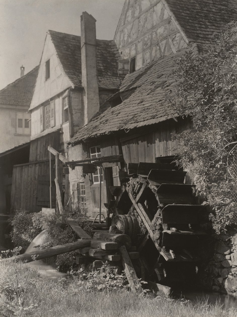 Den gamle mølle af Alfred Stieglitz