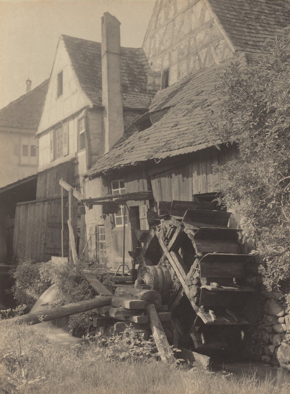 Den gamle mølle af Alfred Stieglitz