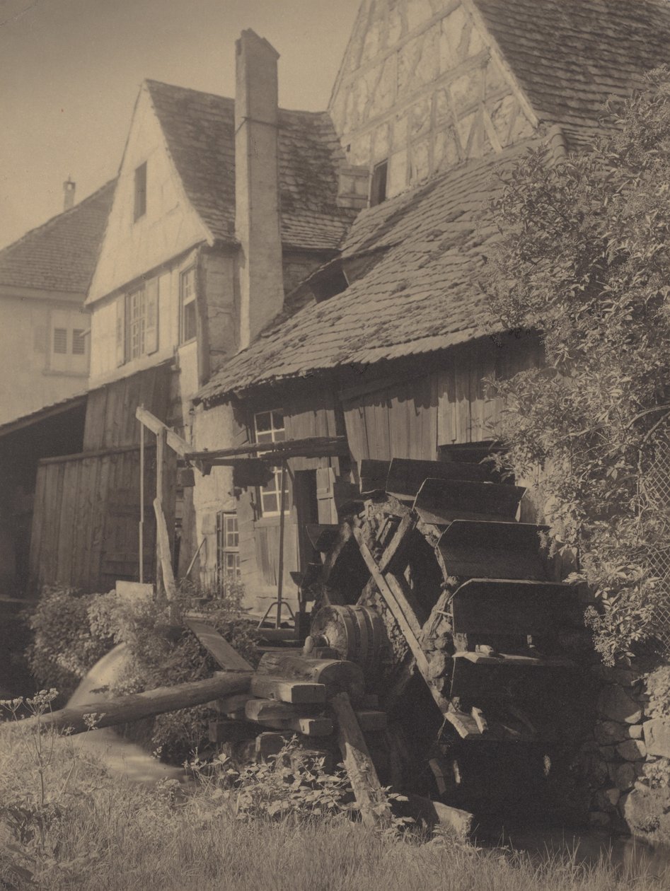 Den gamle mølle af Alfred Stieglitz