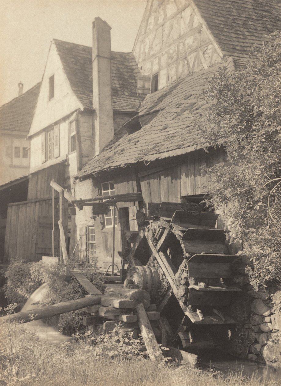 Den gamle mølle af Alfred Stieglitz