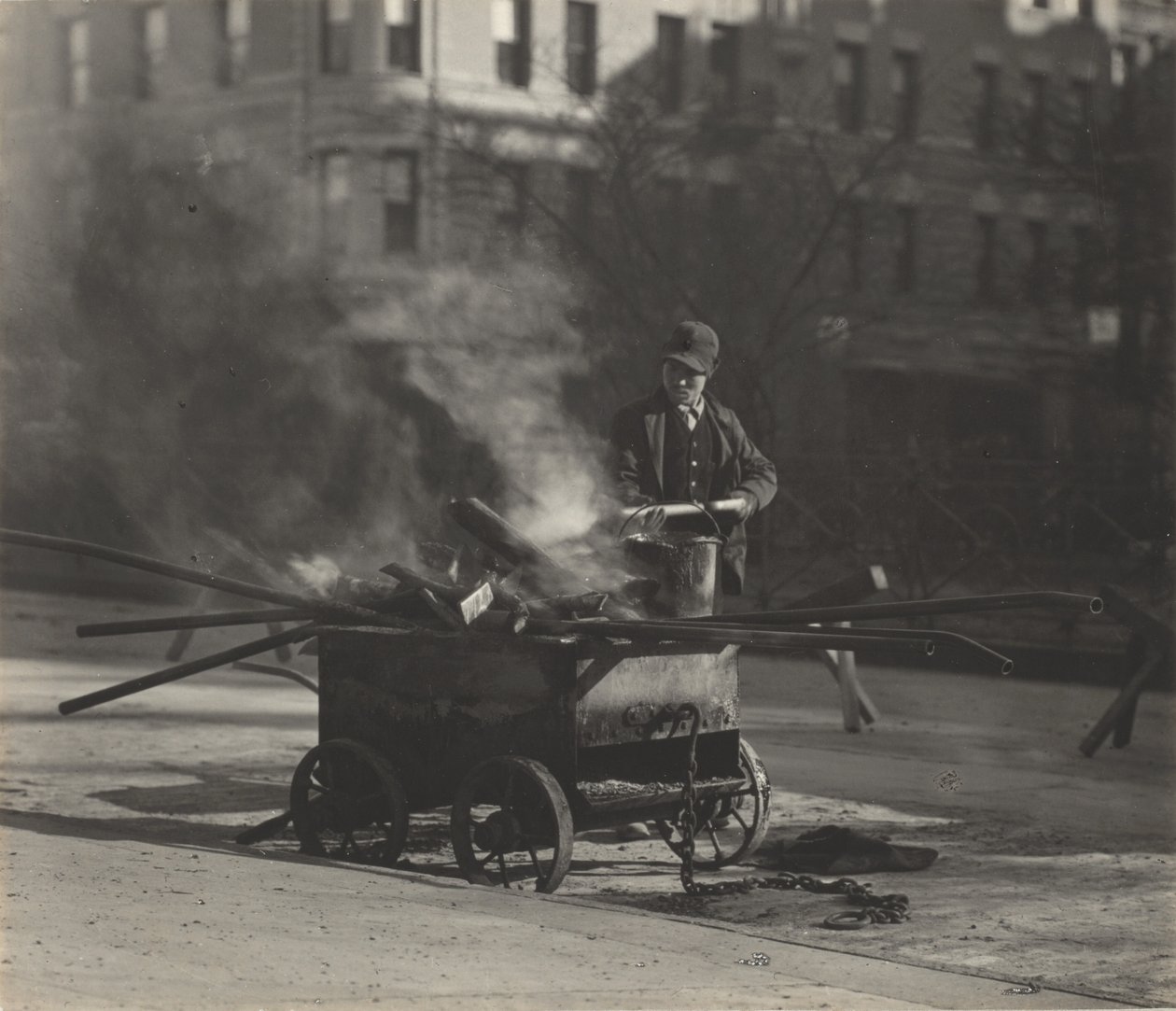 Gadeasfalteren af Alfred Stieglitz