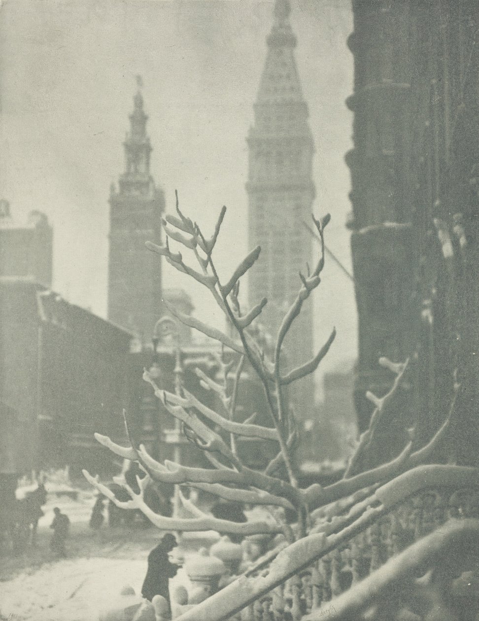 Two Towers, New York, 1911. af Alfred Stieglitz