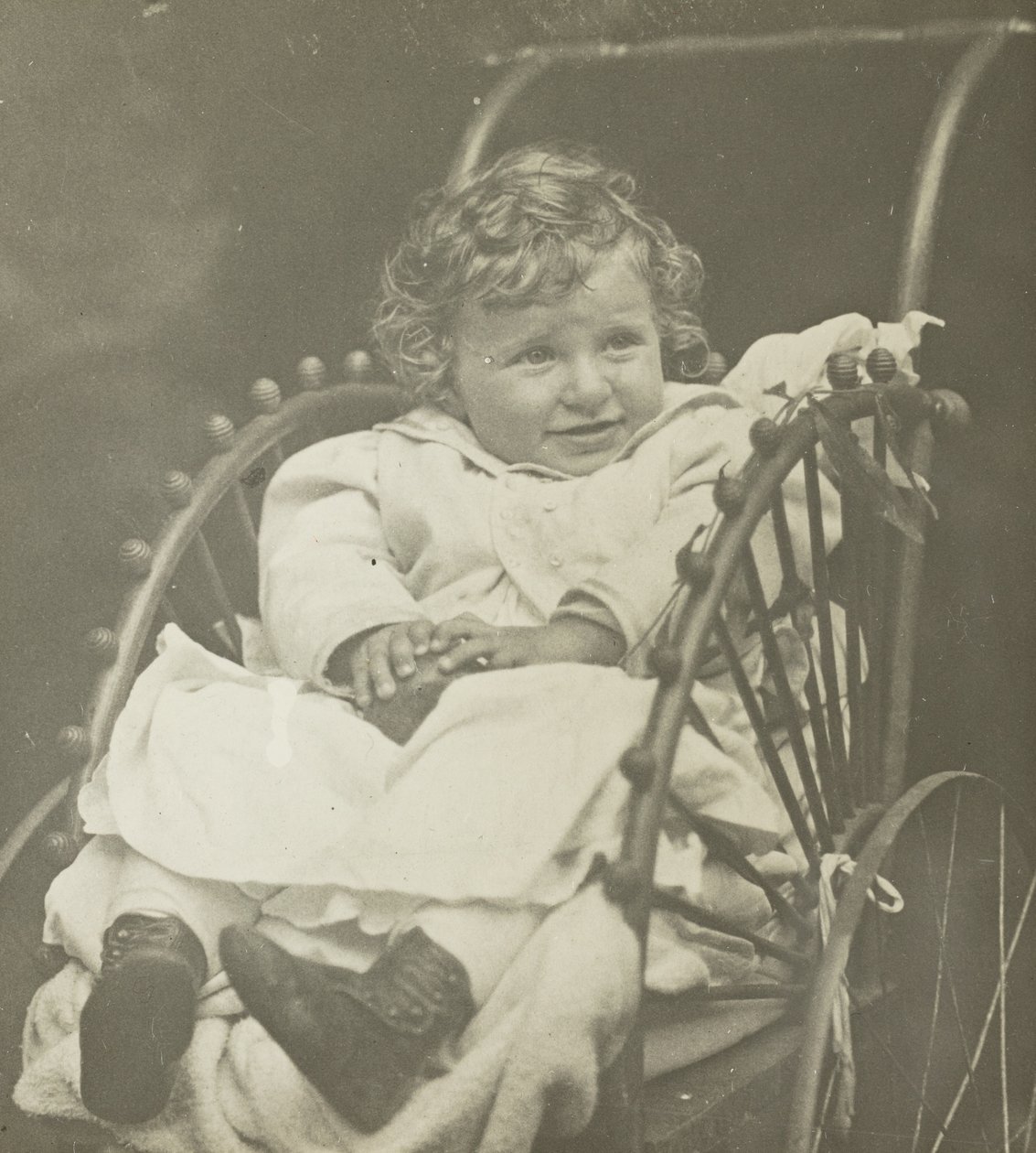 Uden titel (Howard Schubart i vogn) af Alfred Stieglitz