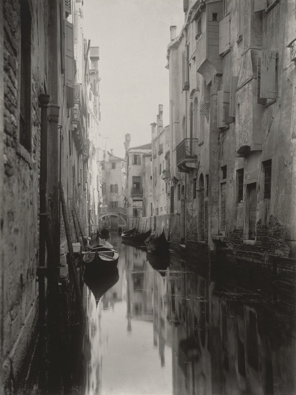 Den venetianske kanal af Alfred Stieglitz