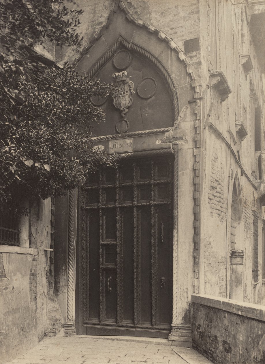 Venetiansk døråbning af Alfred Stieglitz