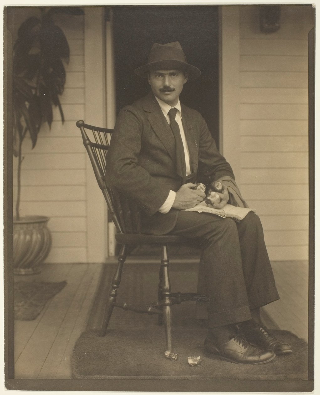 Waldo Frank af Alfred Stieglitz