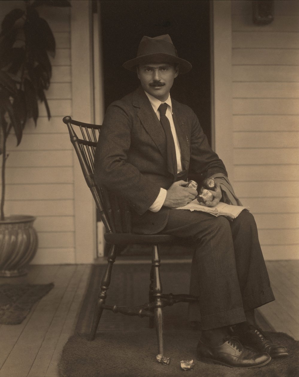 Waldo Frank af Alfred Stieglitz