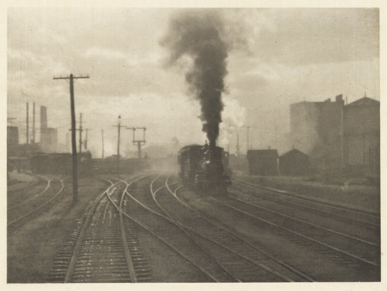 XIII. The Hand of Man, neg. 1902; tryk 1911 (fotogravure på papir) af Alfred Stieglitz