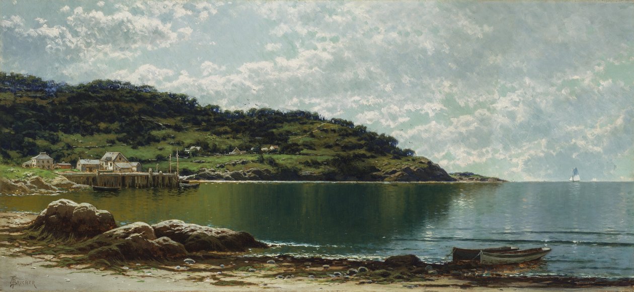 Langs Maine Coast, ca. 1885 af Alfred Thompson Bricher