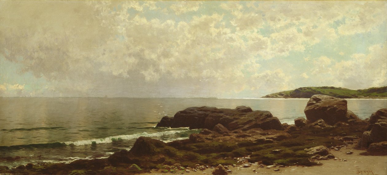 Kyst ud for Grand Manan, ca. 1885 af Alfred Thompson Bricher