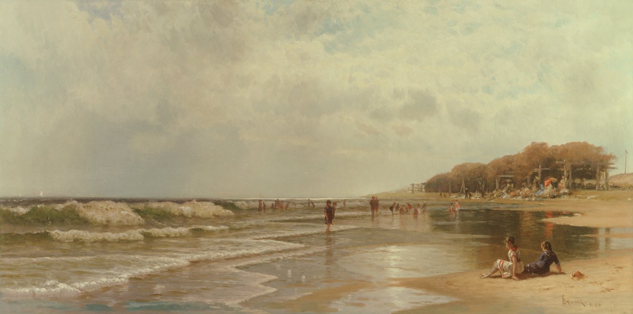 Long Branch, New Jersey, 1880 af Alfred Thompson Bricher