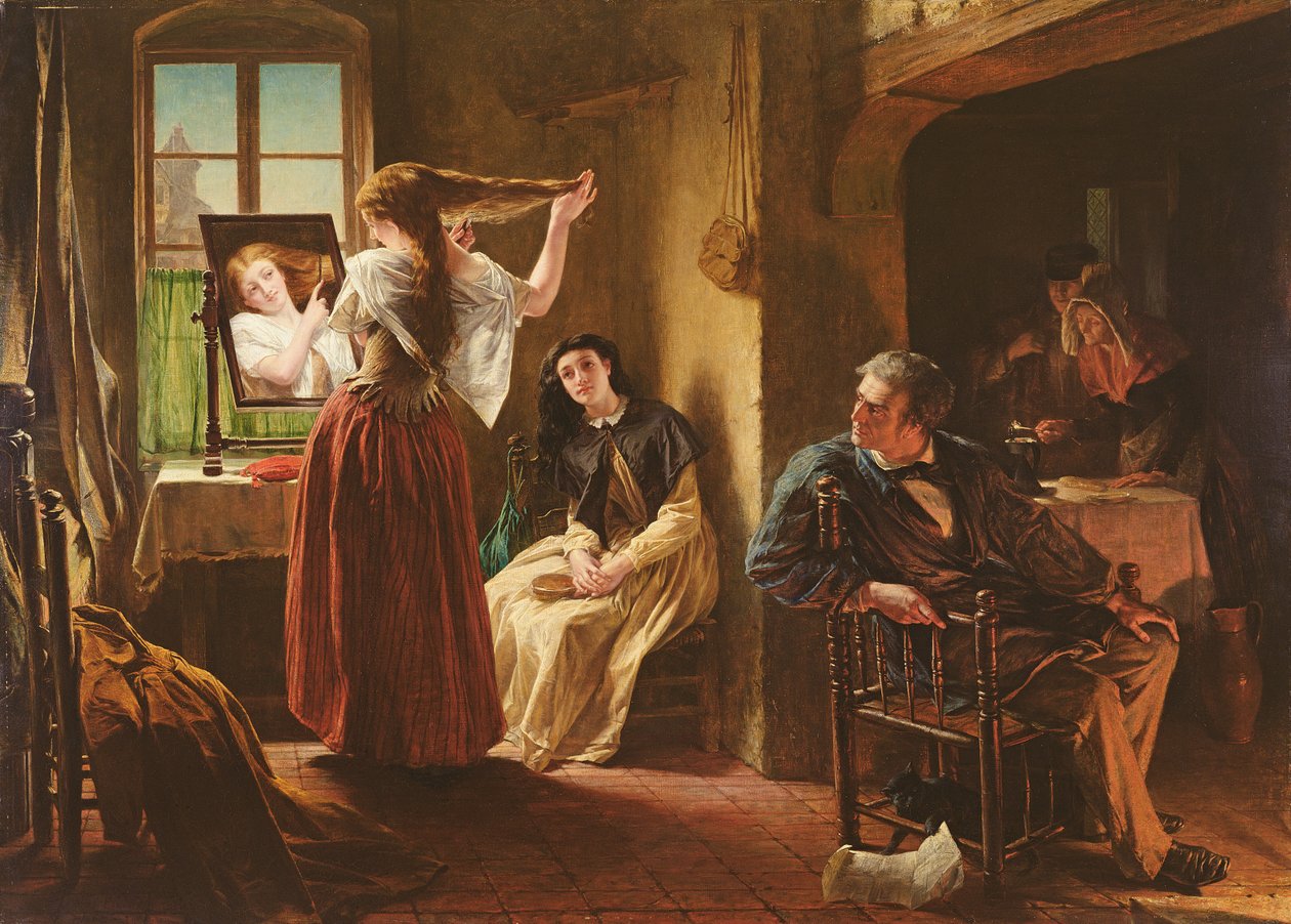 Opfindelsen af kammaskinen, 1862 af Alfred W. Elmore