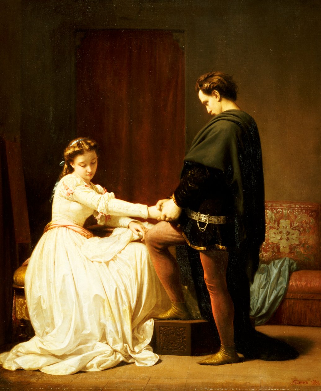 Forslaget, 1860 af Alfred W. Elmore