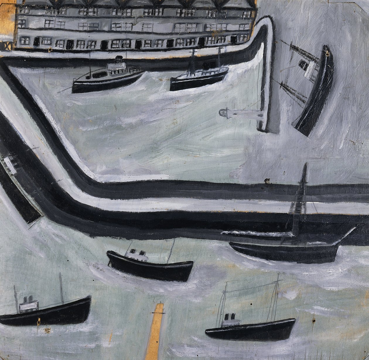Havnen af Alfred Wallis