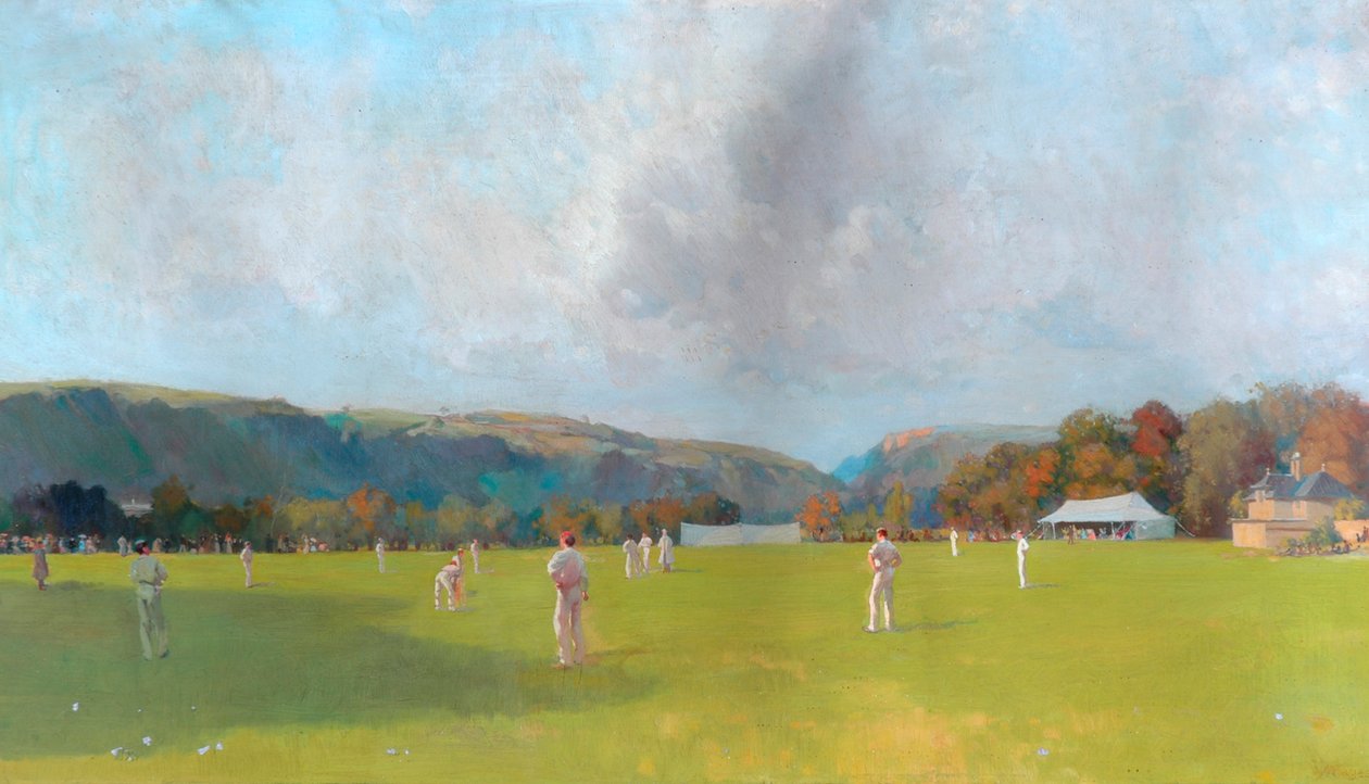 Cricketkamp, Center Vale af Alfred Walter Bayes