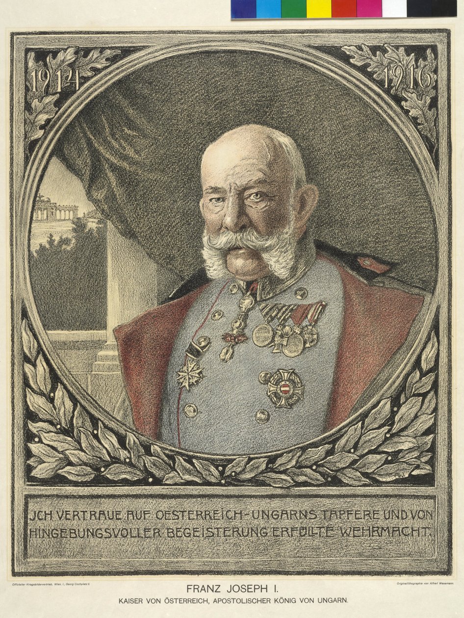 Kejser af Østrig Franz Joseph I af Alfred Wesemann