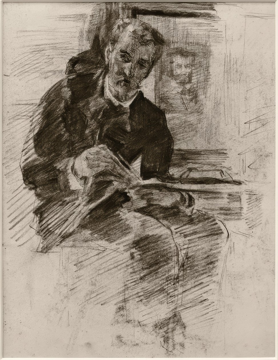 Læsermand af Alfred William Finch