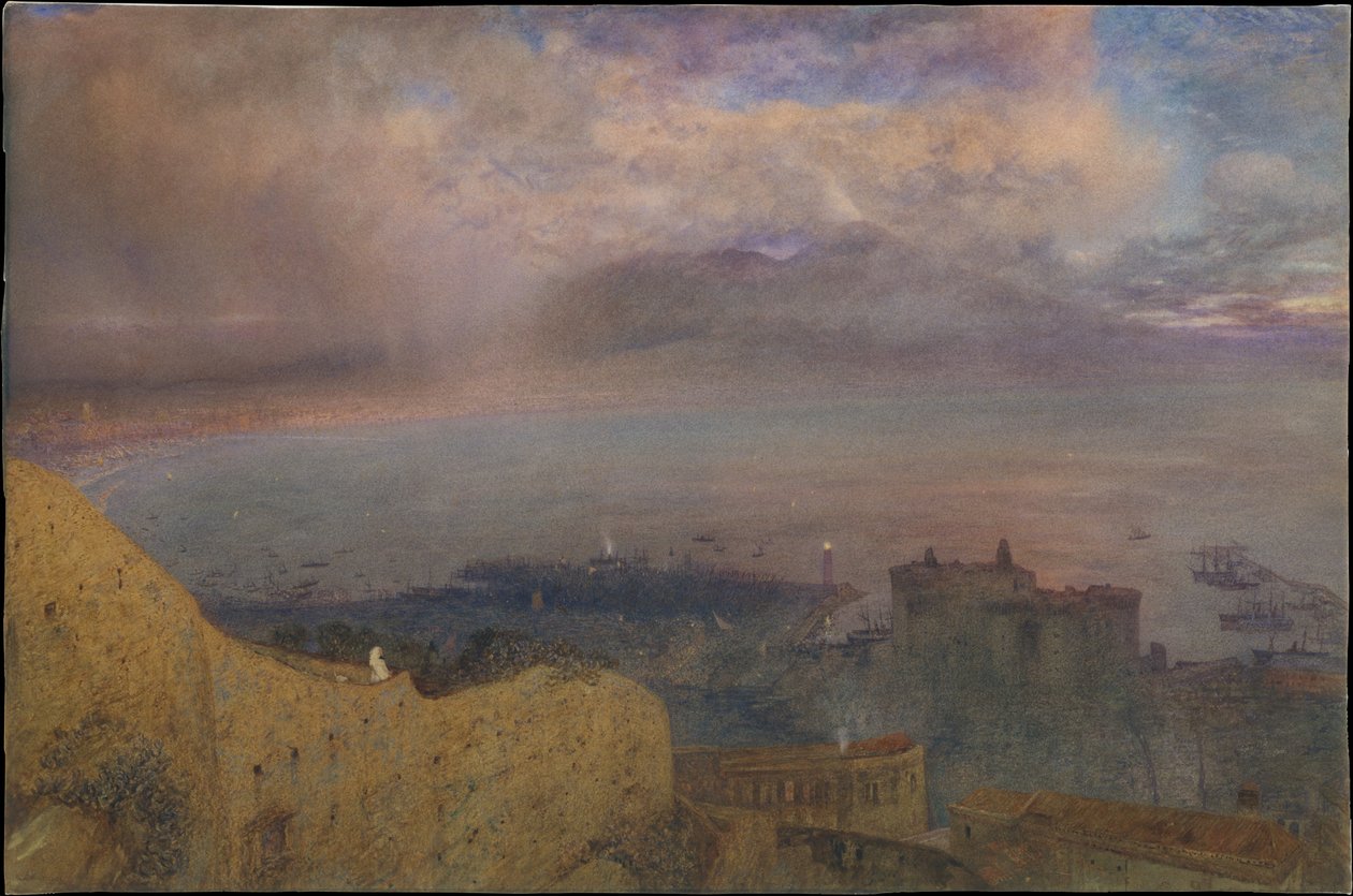 Napolibugten - et land med ulmende ild af Alfred William Hunt