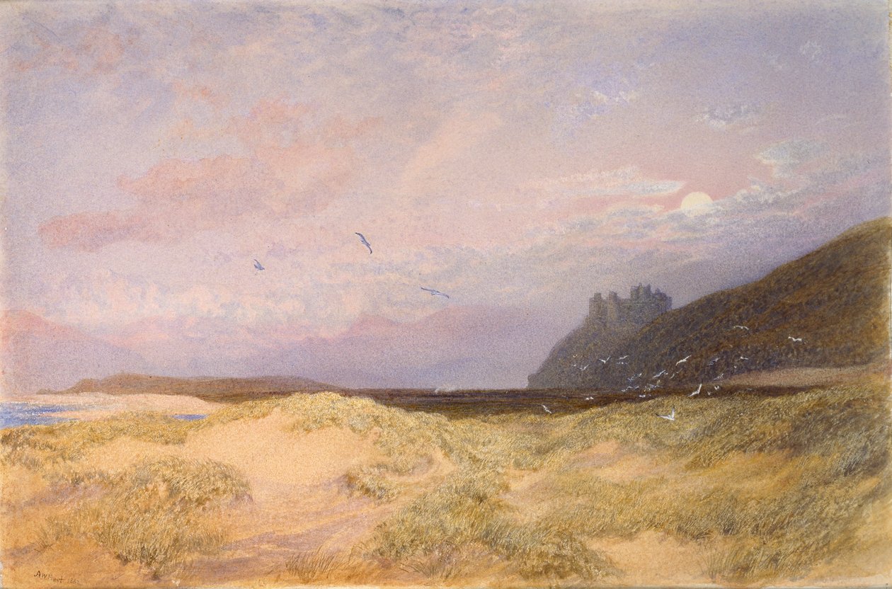 Harlech, 1862 af Alfred William Hunt