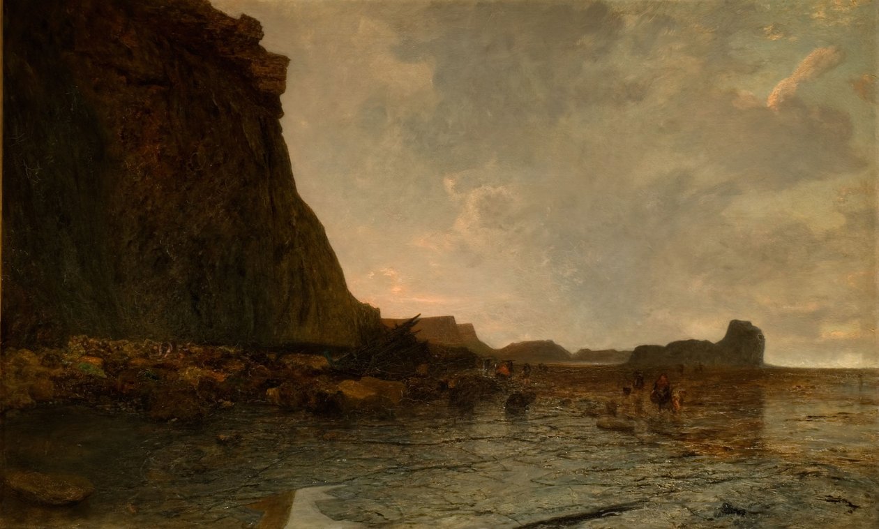 Whitby Scaur, Yorkshire, 1896. af Alfred William Hunt