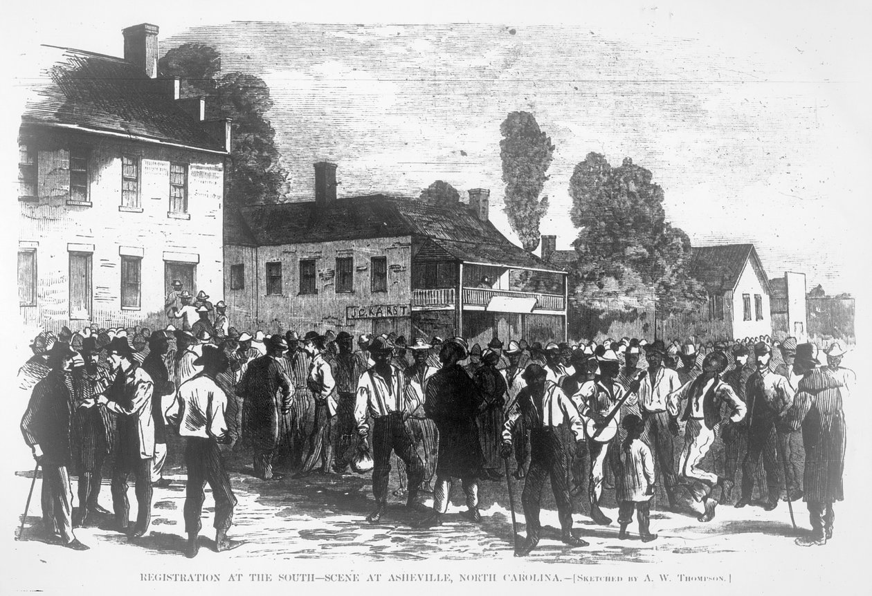 Registrering i det sydlige, scene i Asheville, North Carolina, fra Harper
