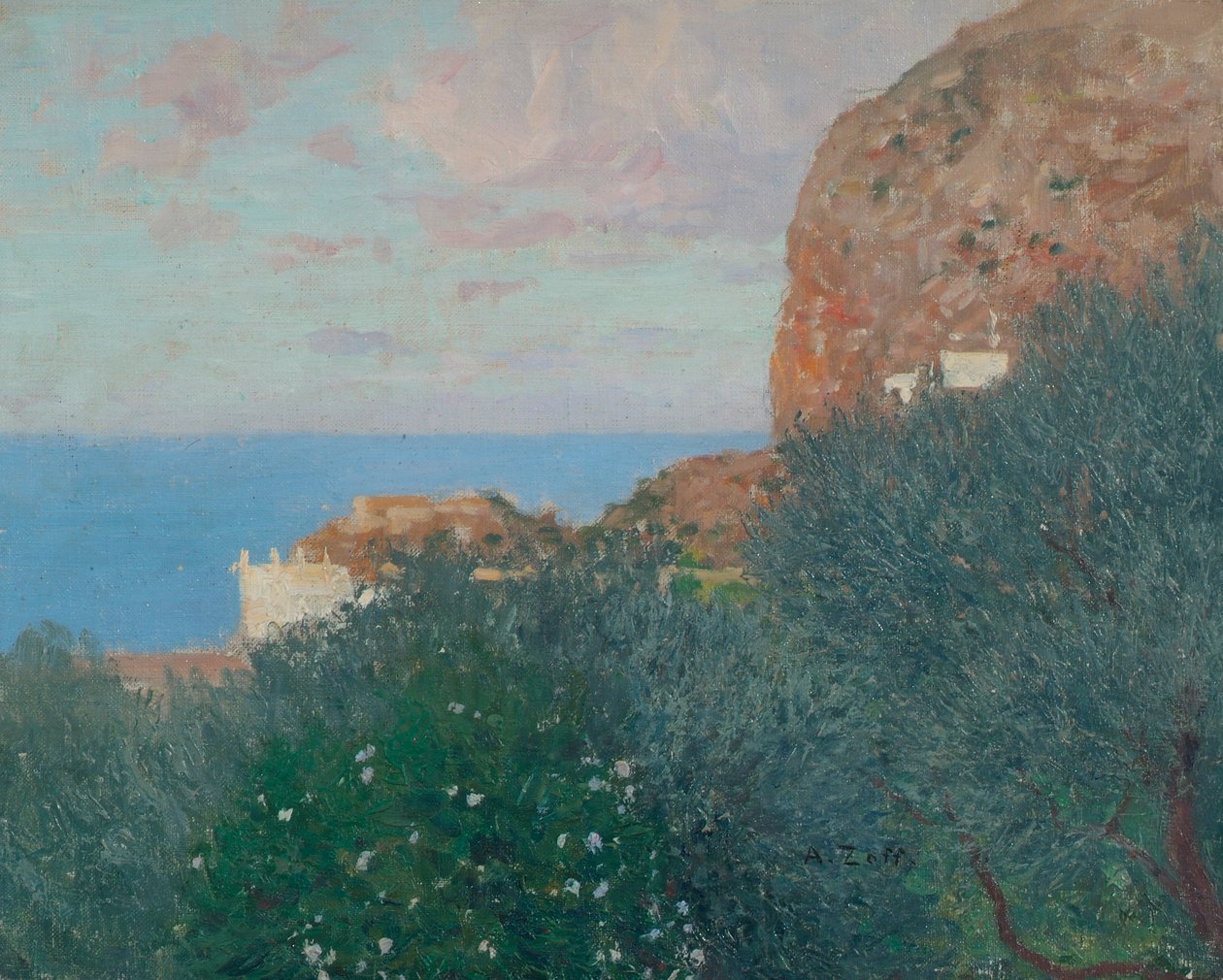 Capri af Alfred Zoff
