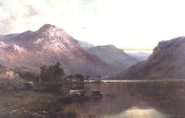 Lederen af Loch Lomond af Alfred de Breanski