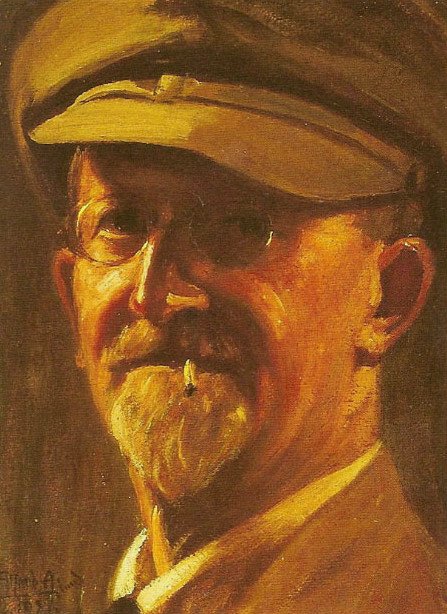 Selvportræt af Alfredo Andersen