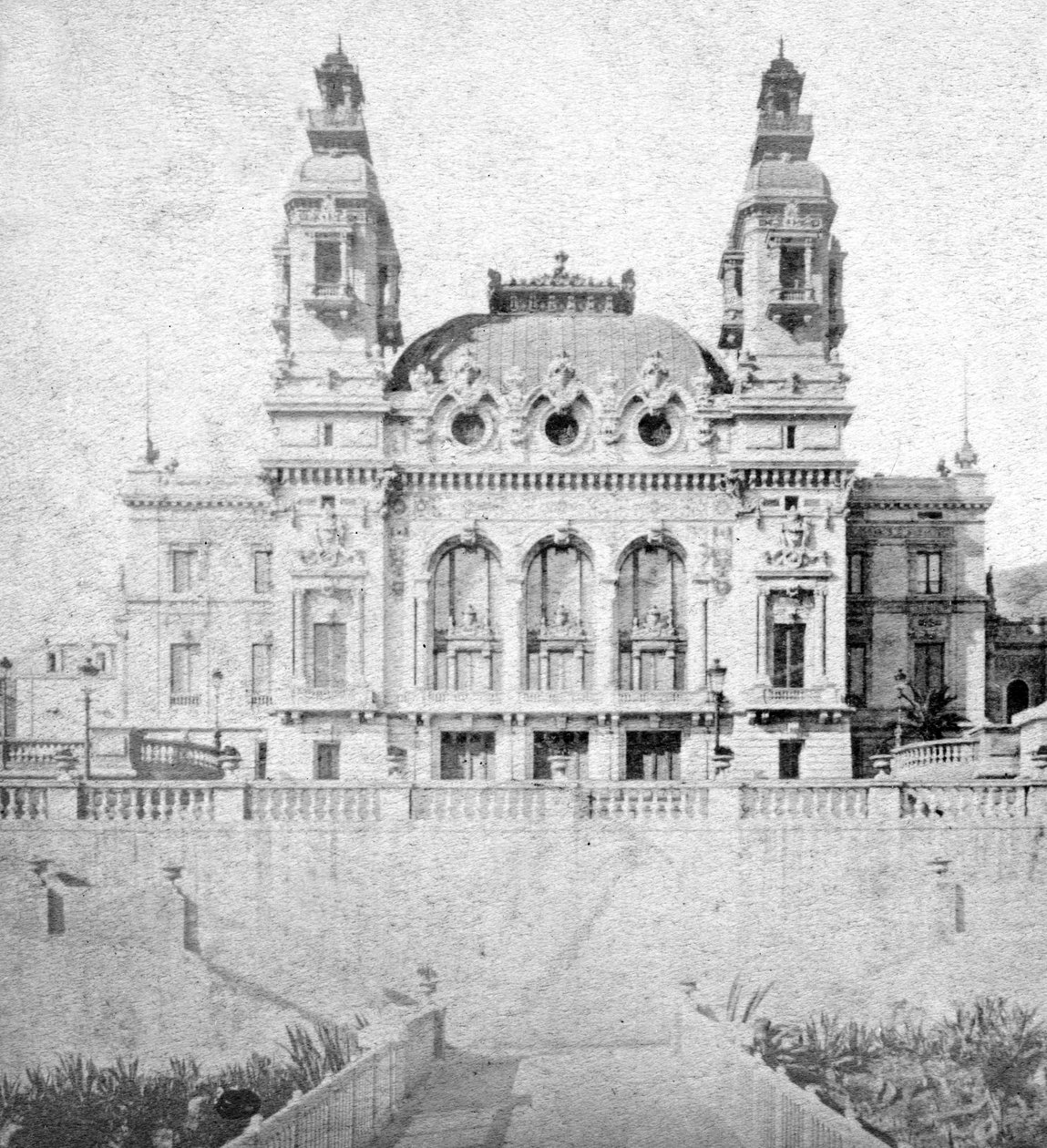 Kasinoet i Monte Carlo, Monaco, slutningen af det 19. århundrede. af Alfredo Noack