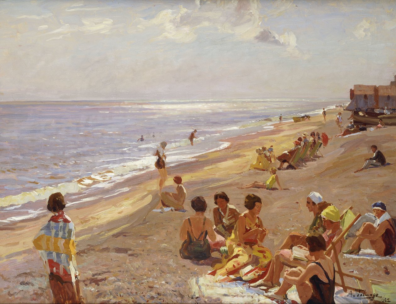 Sølvmorgen, Aldeburgh af Algernon Mayow Talmage